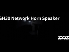 ZYCOO SH30 IP PA Speaker System IP65 Waterproof Round Horn Speaker