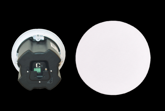 SIP Enabled Flush Speaker Wall Mount 128MB RAM 256MB Flash