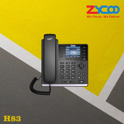 10/100 Mbps PoE Voip Desk Phone Wifi 4G All Netcom With Bluetooth