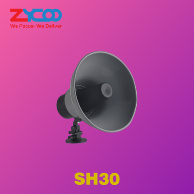 ZYCOO IP Horn Speaker Clear Intelligible Voice For SIP Paging
