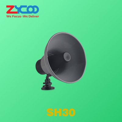 30 Watt Outdoor IP Horn Speaker Wall Mounted EN 61000-3-2:2014