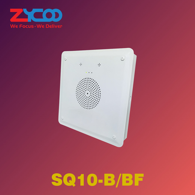 Indoor 4.5'' IP Ceiling Speaker White Network Plate Speaker