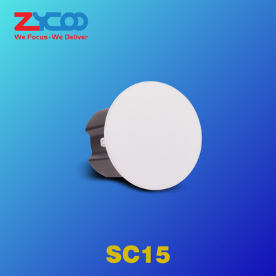 Compact Indoor SIP Ceiling Speaker For Notification / Tone Broadcasting