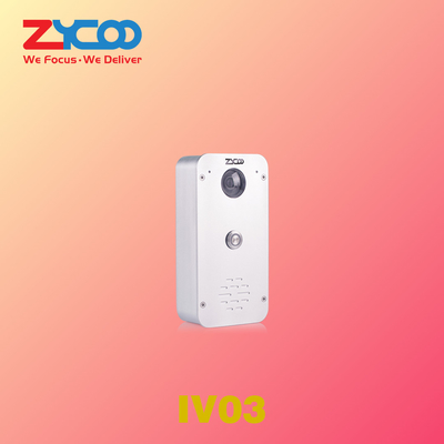 Compact SIP Enabled Wireless Video Intercom Equipped With PTT Button