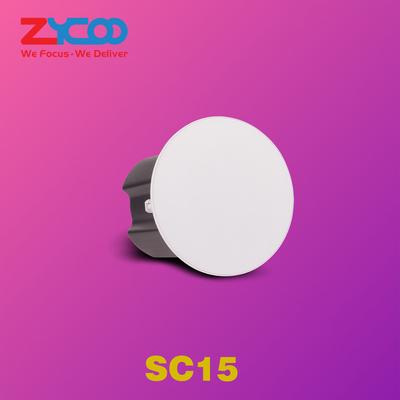 Zycoo SC15 7.2 X 6.3 In Sip Paging Speaker Mono Acoustics Poe Powered Speaker