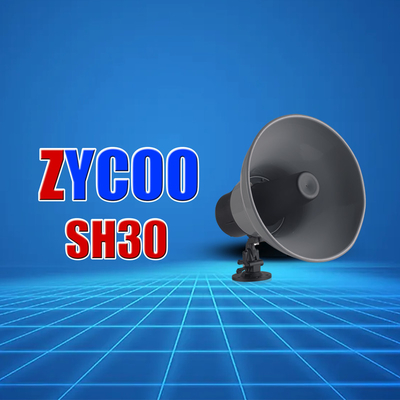 Waterproof  IP PA Speaker System Outdoor Horn Speaker Wall / Pole Mounted With PoE Supported