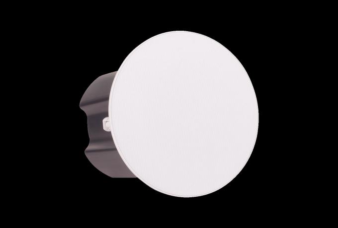 8'' Indoor Ceiling Round IP PA Speaker System PoE+ Supported White 0